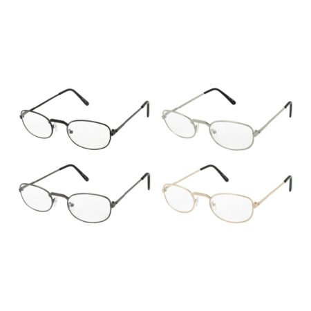 Cheap metal reading glasses