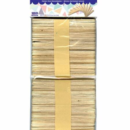 Craft Stick - Natural (100/Pack) - Pack of 72