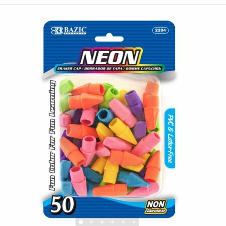 Neon Eraser Top (50/Pack)
