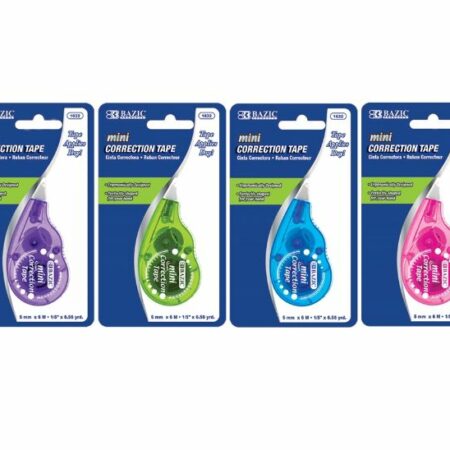 Correction Tape Fashion Mini - Pack of 144