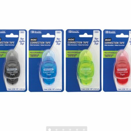 Correction Tape Mini w/ Protective Cap - Pack of 144
