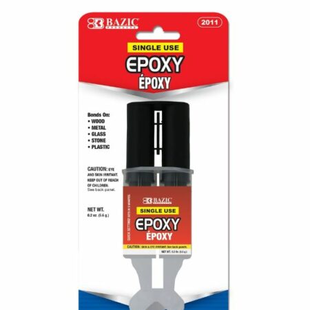 Epoxy Glue Quick Setting w/ Syringe Applicator