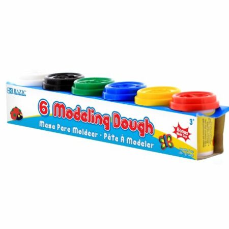 Multi Color Modeling Dough (6/pack) - Pack of 24