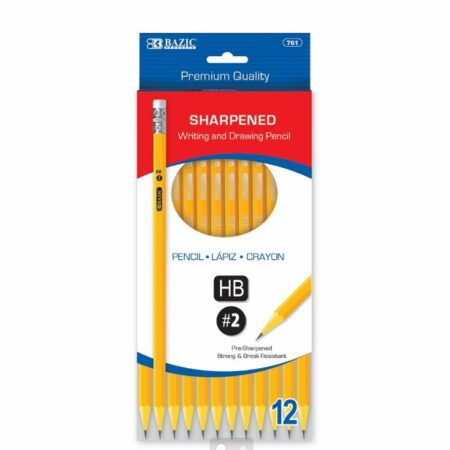 Pre-Sharpened #2 Premium Yellow Pencil (12/Pack)