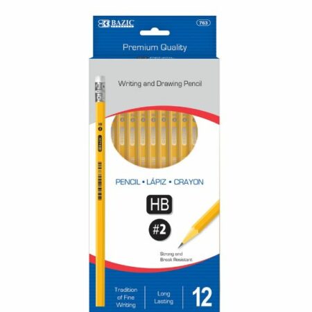#2 Premium Yellow Pencil (12/Pack)