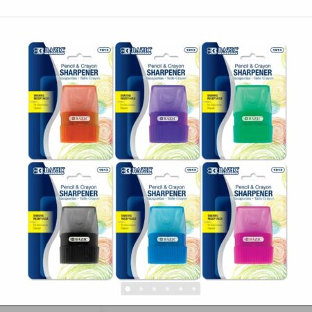 Single Side Hole Sharpener w/ Receptacle