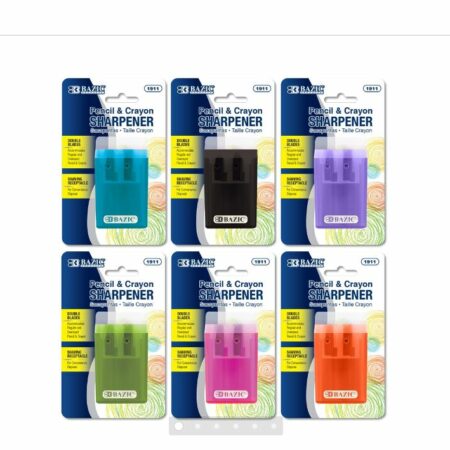 Dual Blades Sharpener w/ Lid & Receptacle