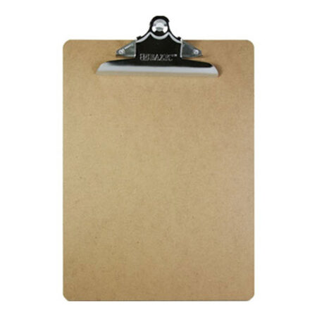 Standard Size Hardboard Clipboard with Full-Size Spring Clip – Pack of 24 – Wholesale Office and School Supplies