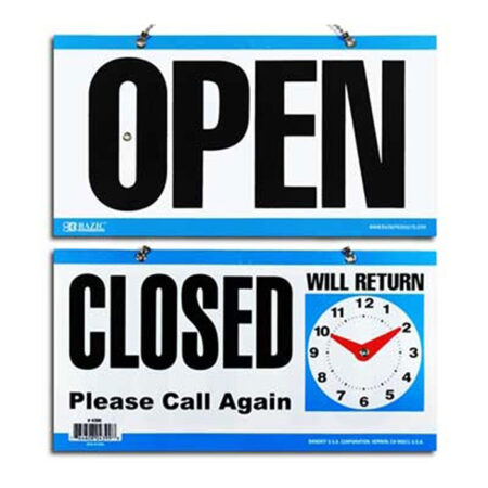 Cheap Open and Closed Store Signs