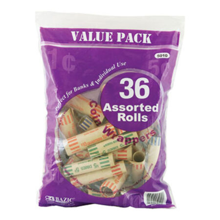 Cheap assorted coin wrappers