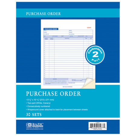Cheap 2 Part Purchase Order Forms
