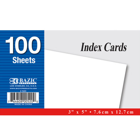 Cheap blank index cards