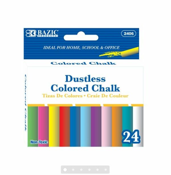 Dustless Chalk Wholesale | Wholesale Chalk Assorted Colors