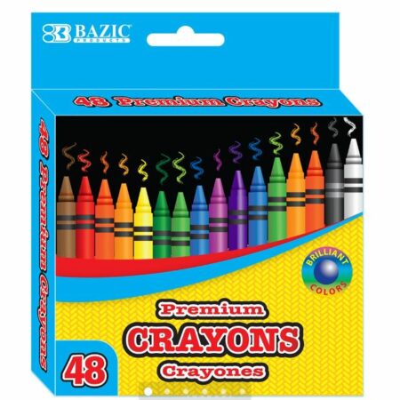 Premium Crayons 48 Color - Pack of 24