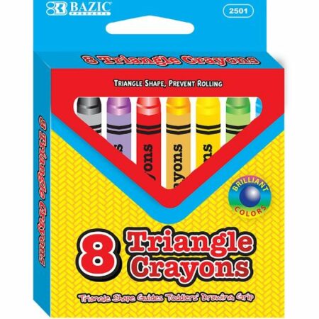Super Jumbo Crayons Premium 8 Color - Pack of 48