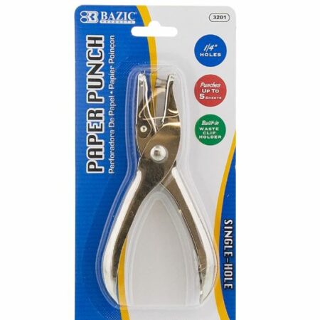Single Hole Paper Punch