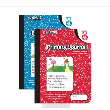 100 Ct. Primary Journal Marble Composition Book