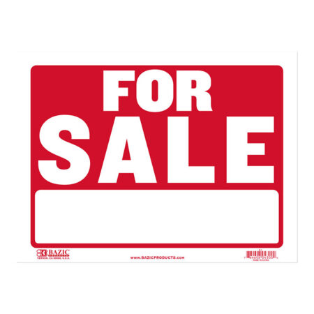 For Sale Signs