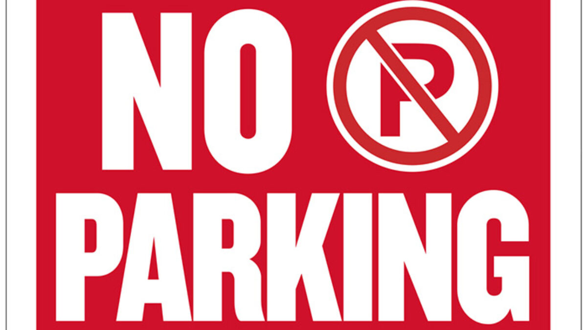 その他 USA Used No Parking Sign Hillman 8