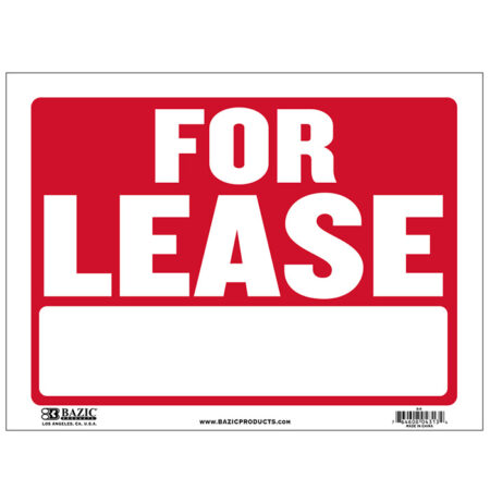 cheap for lease signs