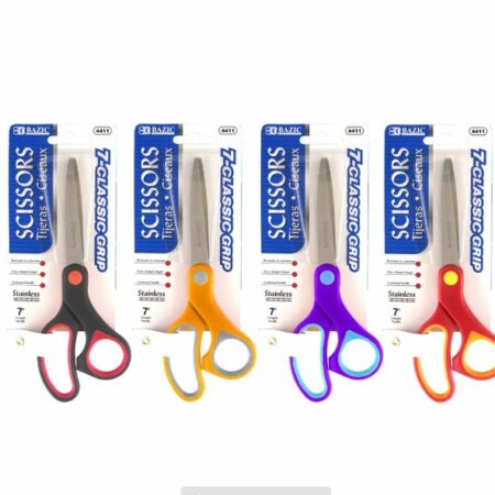 7" Soft Grip Stainless Steel Scissor