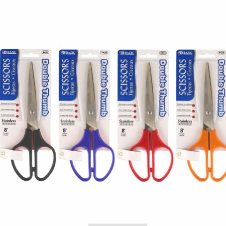 8" Double Thumb Stainless Steel Scissors