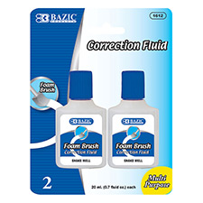 Correction Fluid & Tape