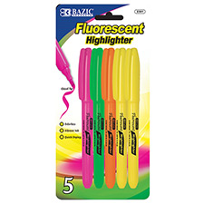 Highlighter Pens & Markers