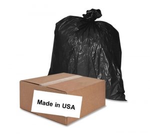 trash bags and trash can liners made in USA