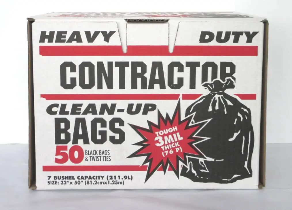 contrctor bags- 50 per box
