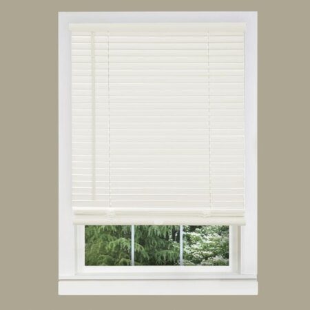 Vinyl Mini Blinds-Alabaster-Off White-Cheapest Price