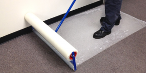 carpet film applicator