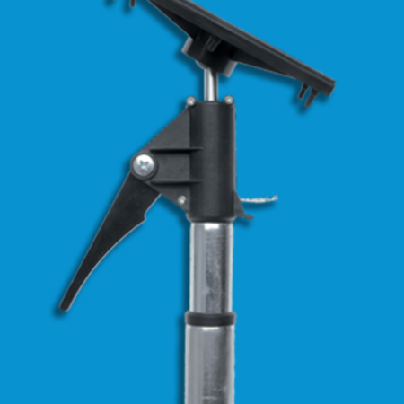 containment wall support poles