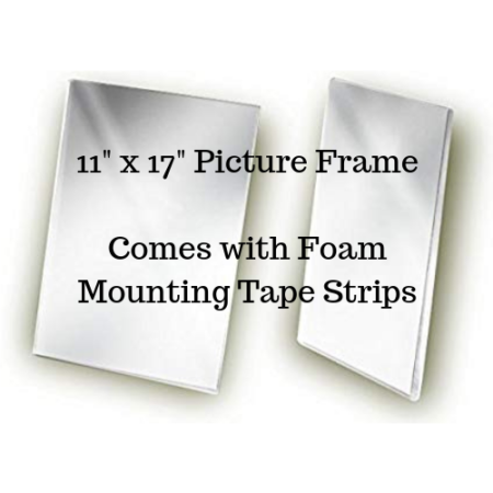 11" x 17" acrylic picture frame