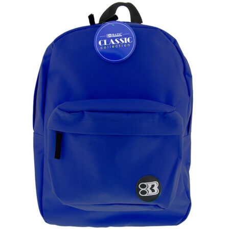 blue backpack