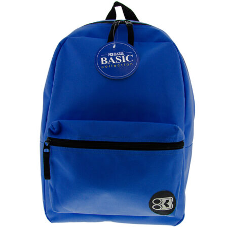 blue backpack