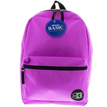 purple backpack