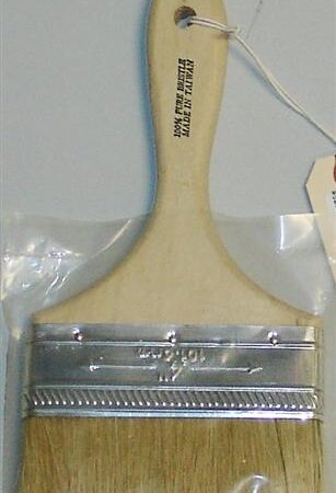 4" Chip Brush with Wood Handle – Wholesale Price