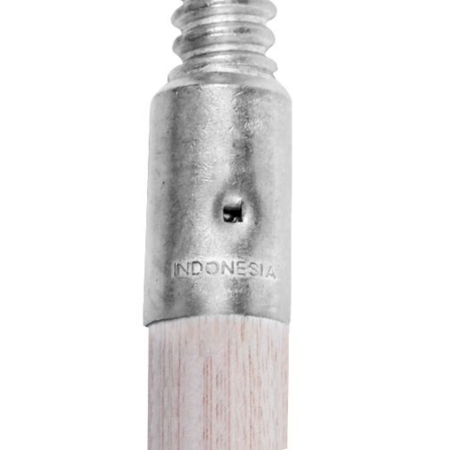 6-foot hardwood paint roller extension poles with threaded metal tips – pack of 12 wooden handles for painting and janitorial use