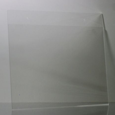 8-1/2 x 11 Plastic Wall Mount Sign Holders, Horizontal