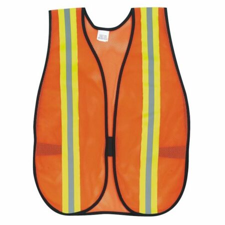 Safety Vest with Fluorescent and Reflector Stripe