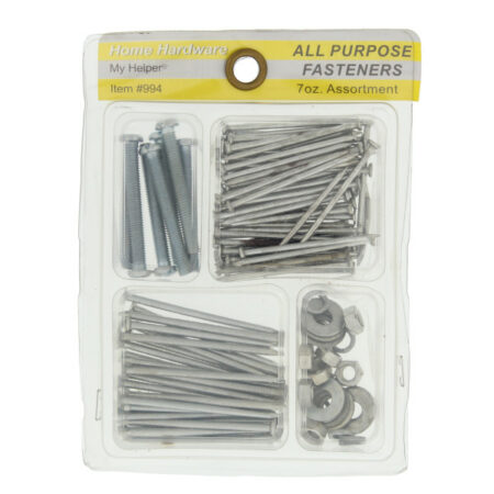 Package of assorted hardware Fasteners