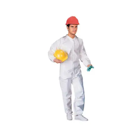 Disposable 3 Ply Zip Front Coverall provides lightweight, reliable protection in construction, and maintenance environments.