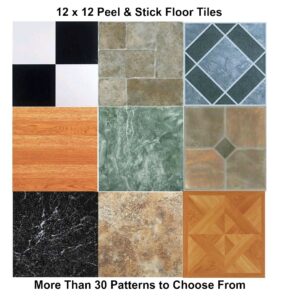 Nexus Floor Tile-Peel & Stick