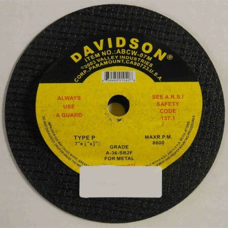 7" x 1/8", 5/8" Cut-Off Wheel at Wholesale Price