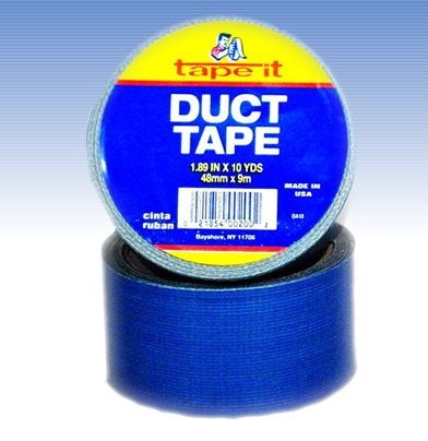 Blue Duct Tape - 2"x60 Yards - Case of 24 Rolls
