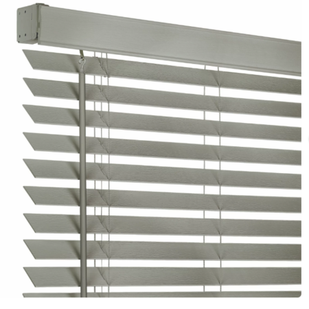 Faux Wood Blinds-2" Slats - Wood Grain Embossed