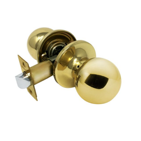 Polished Brass Passage Lock