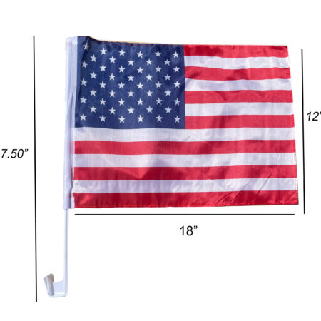 USA Flag For Car