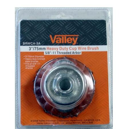 Heavy Duty Knotted Wire Cup Brush 3" - Wholesale Price